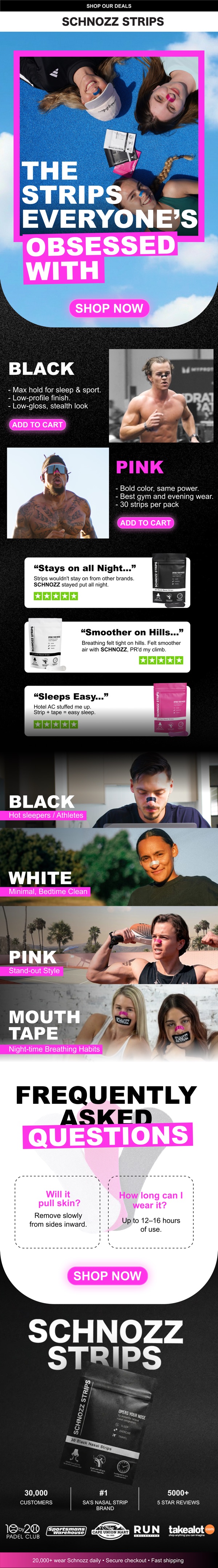 Schnozz Strips the strips everyone's obsessed with email